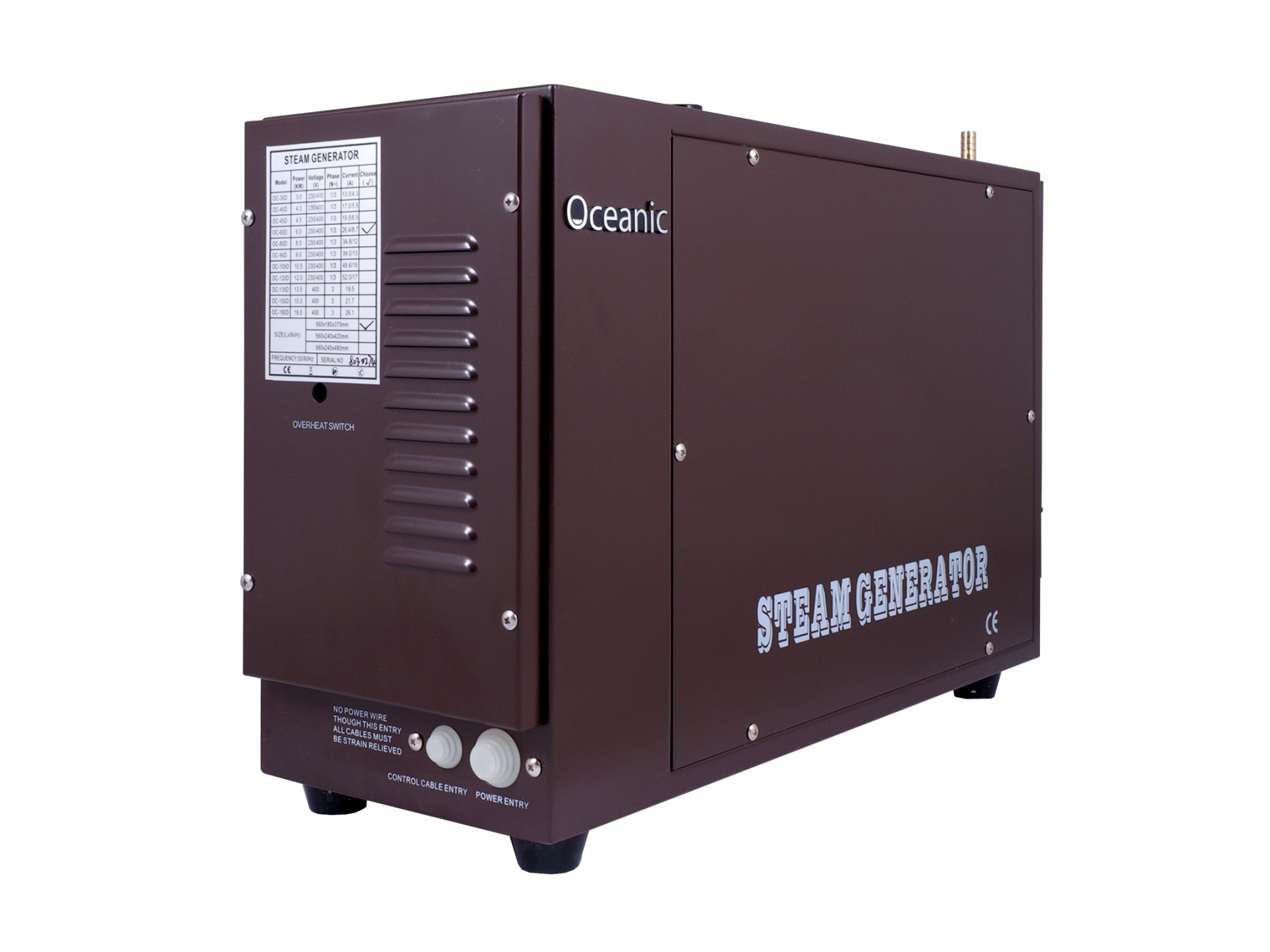 MÁY XÔNG HƠI ƯỚT OCEANIC OC-BXS 18kW 