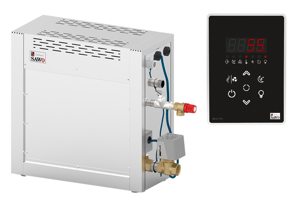MÁY XÔNG HƠI ƯỚT SAWO - DÒNG STE - BĐK PHÍM MỀM 7.5KW