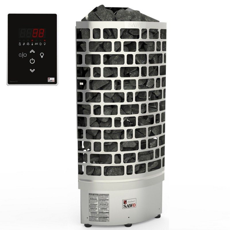 MÁY XÔNG HƠI KHÔ SAWO - DÒNG MÁY TRỤ VÁT GÓC CÓ BĐK + HỘP BOX 9KW