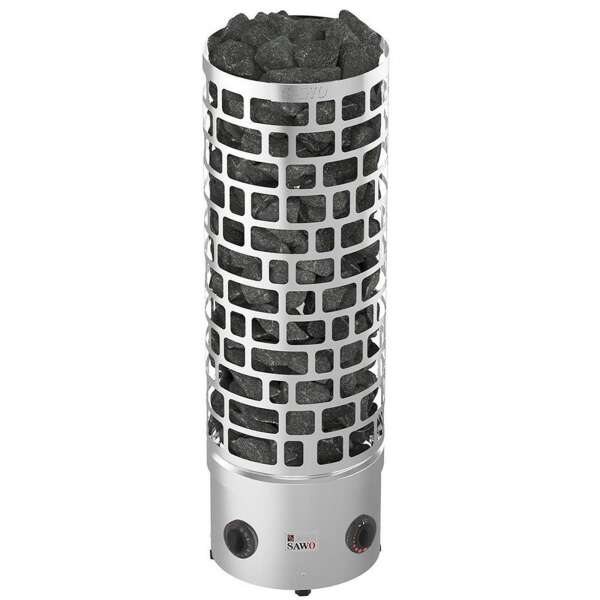 MÁY XÔNG HƠI KHÔ SAWO - DÒNG MÁY TRỤ TRÒN CÓ BĐK + HỘP BOX ( HÌNH ẢNH DẠNG HOA VĂN 3D )6KW